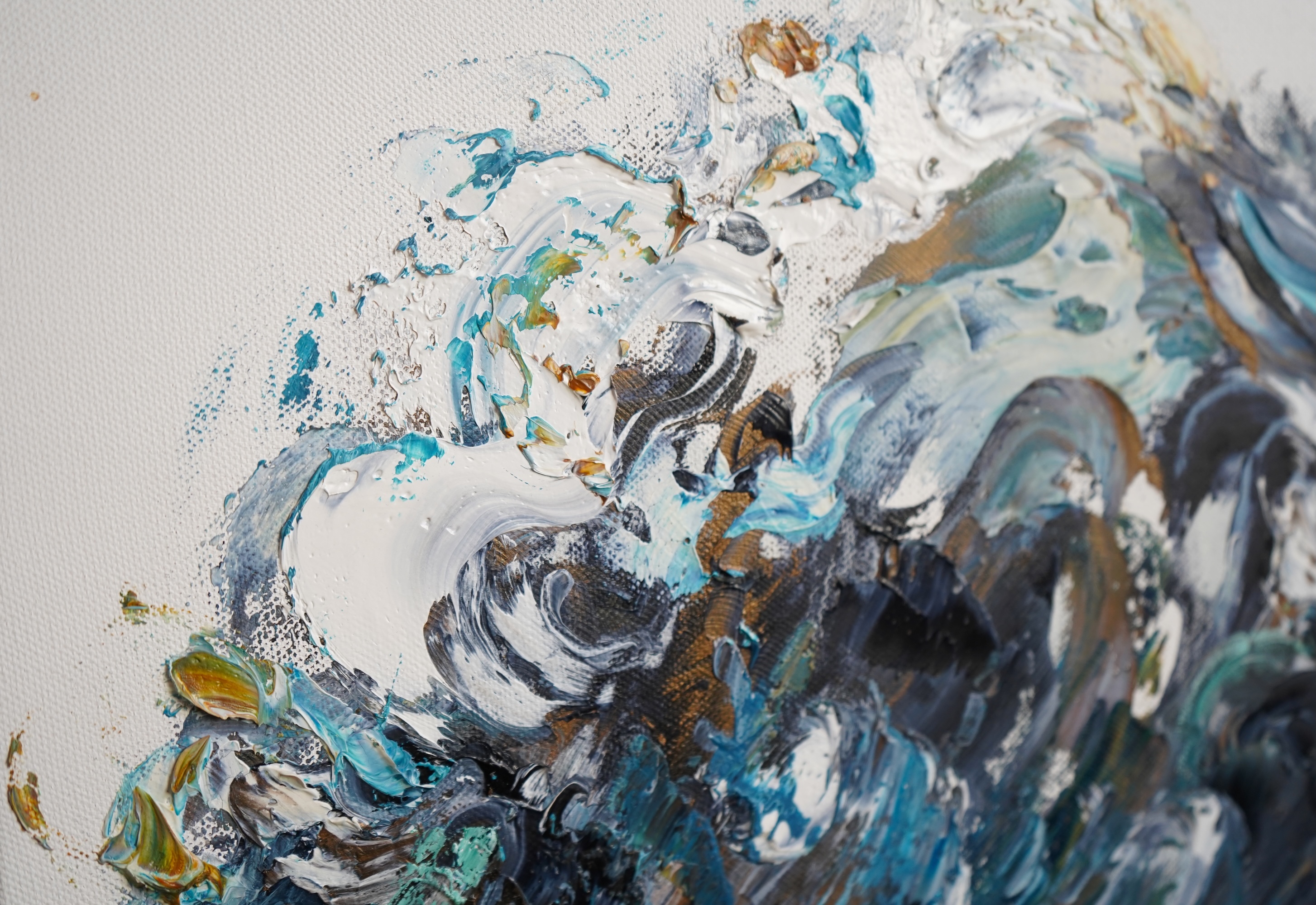 Maggi Hambling CBE, b. 1945, 'July Wave II'